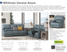 Parker House Whitman Power Cordless Sofa in Verona Azure - Furniture Max (Falls Church,VA) *