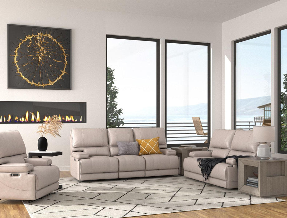 Parker House Whitman Power Cordless Loveseat in Verona Linen - Furniture Max (Falls Church,VA) *