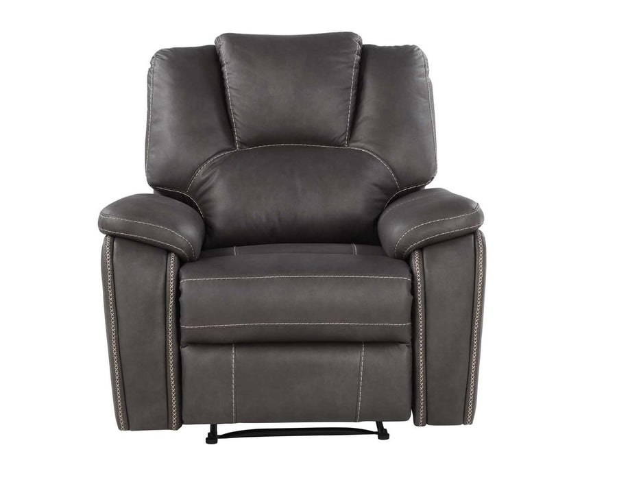 Steve Silver Katrine Manual Recliner Chair in Charcoal - Furniture Max (Falls Church,VA) *