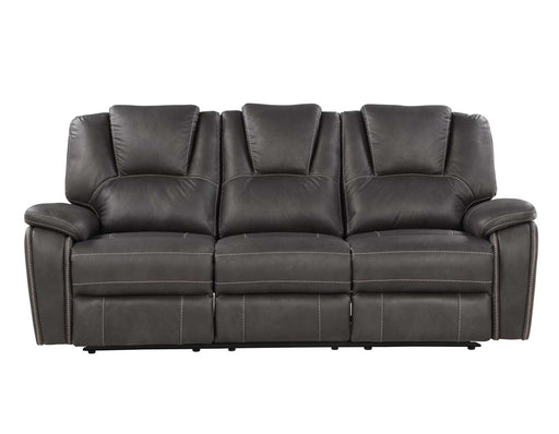 Steve Silver Katrine Manual Reclining Sofa in Charcoal - Furniture Max (Falls Church,VA) *