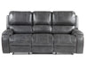 Steve Silver Keily Manual Reclining Sofa w/ Dropdown Table in Dove Grey - Furniture Max (Falls Church,VA) *