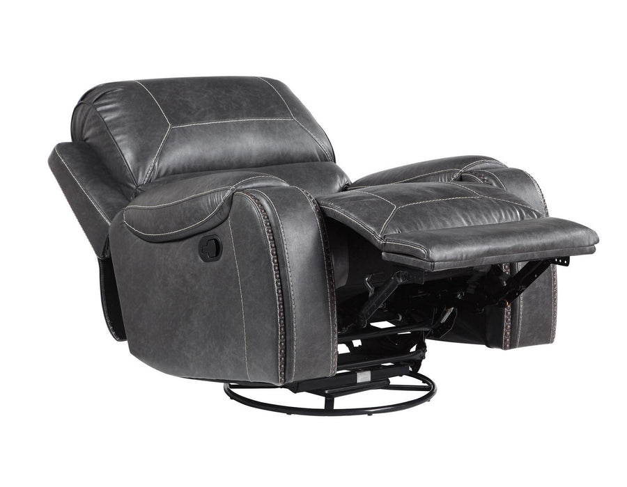 Steve Silver Keily Manual Swivel Glider Recliner in Dove Grey - Furniture Max (Falls Church,VA) *