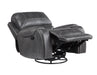 Steve Silver Keily Manual Swivel Glider Recliner in Dove Grey - Furniture Max (Falls Church,VA) *