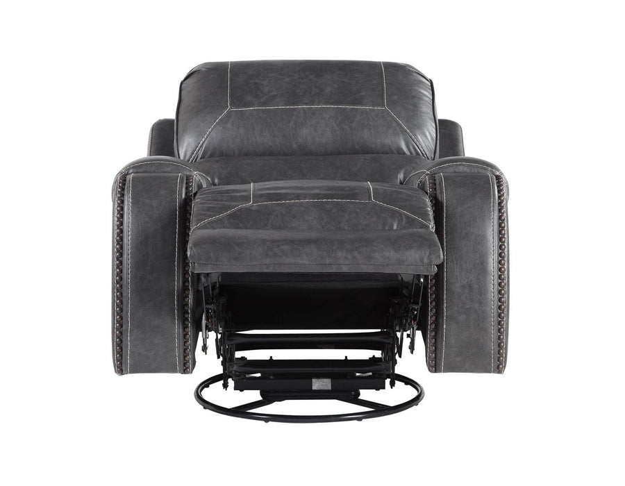Steve Silver Keily Manual Swivel Glider Recliner in Dove Grey - Furniture Max (Falls Church,VA) *