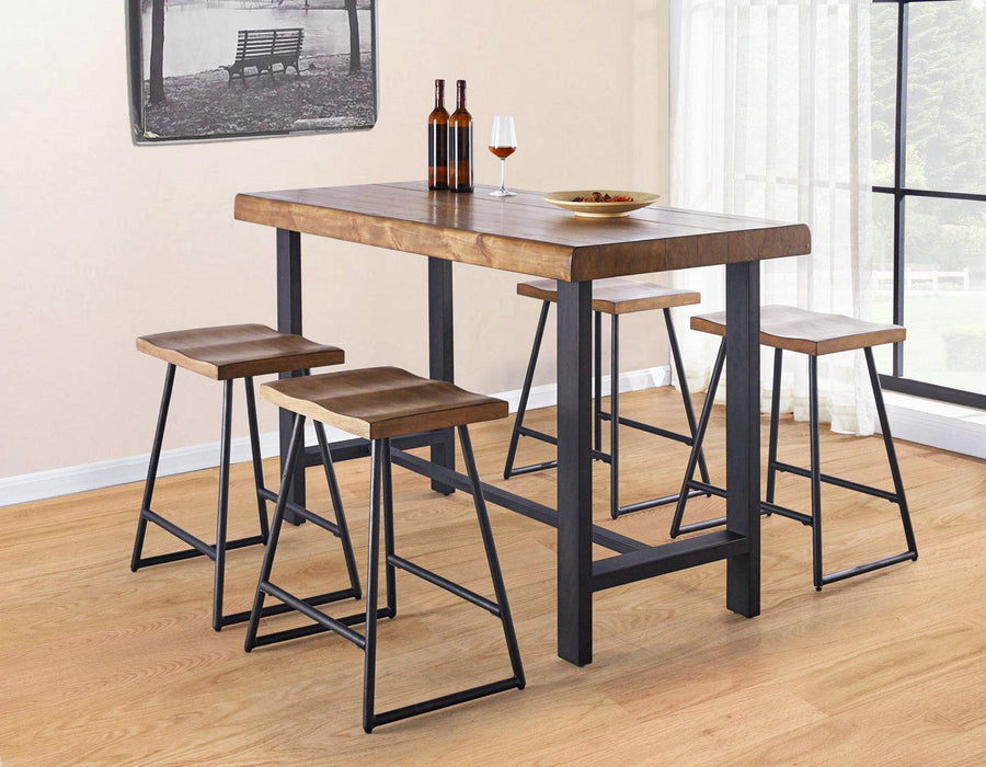 Steve Silver Landon Counter Stool in Natural Honey (Set of 2) - Furniture Max (Falls Church,VA) *