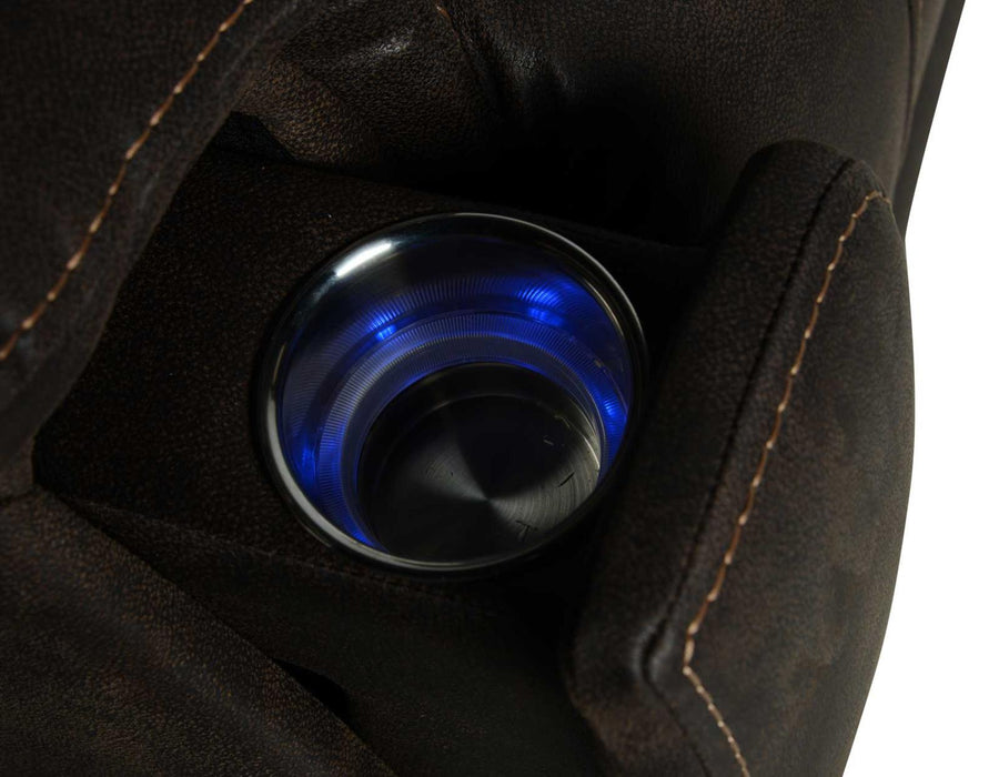 Steve Silver Lexington Triple-Power Media Recliner in Canyon Walnut - Furniture Max (Falls Church,VA) *