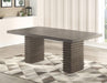 Steve Silver Mila Dining Table in Washed Grey - Furniture Max (Falls Church,VA) *