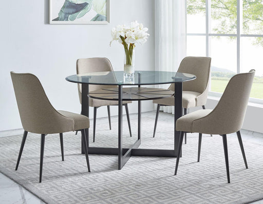 Steve Silver Olson Side Chair in Caramel (Set of 2) - Furniture Max (Falls Church,VA) *