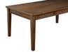 Steve Silver Ora 6 Drawer Dining Table in Hickory - Furniture Max (Falls Church,VA) *