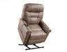Steve Silver Ottawa Power Lift Chair with Heat and Massage in Camel - Furniture Max (Falls Church,VA) *