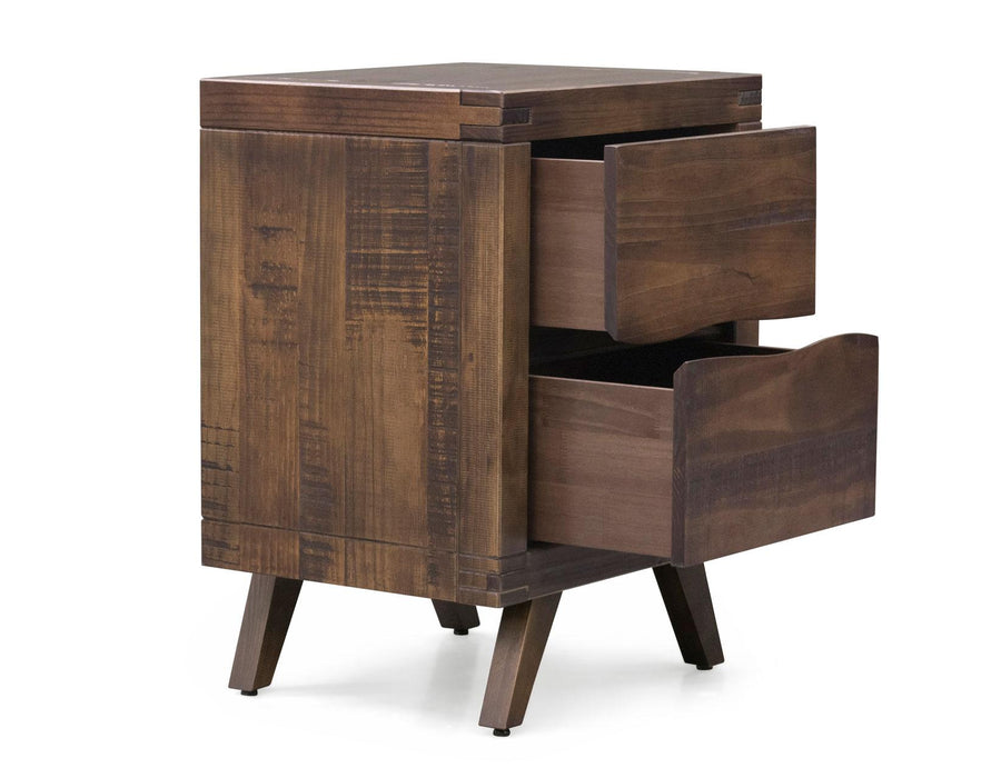 Steve Silver Pasco 2 Drawer Nightstand in Cocoa - Furniture Max (Falls Church,VA) *