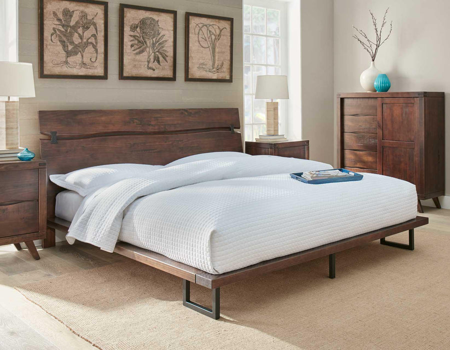 Steve Silver Pasco King Platform Bed in Cocoa - Furniture Max (Falls Church,VA) *