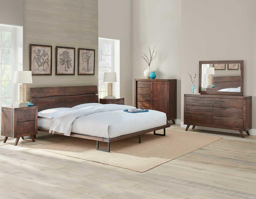 Steve Silver Pasco Mirror in Cocoa - Furniture Max (Falls Church,VA) *