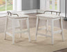 Steve Silver Pendleton Counter Stool in Ivory (Set of 2) - Furniture Max (Falls Church,VA) *