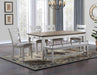 Steve Silver Pendleton Dining Table in Ivory - Furniture Max (Falls Church,VA) *