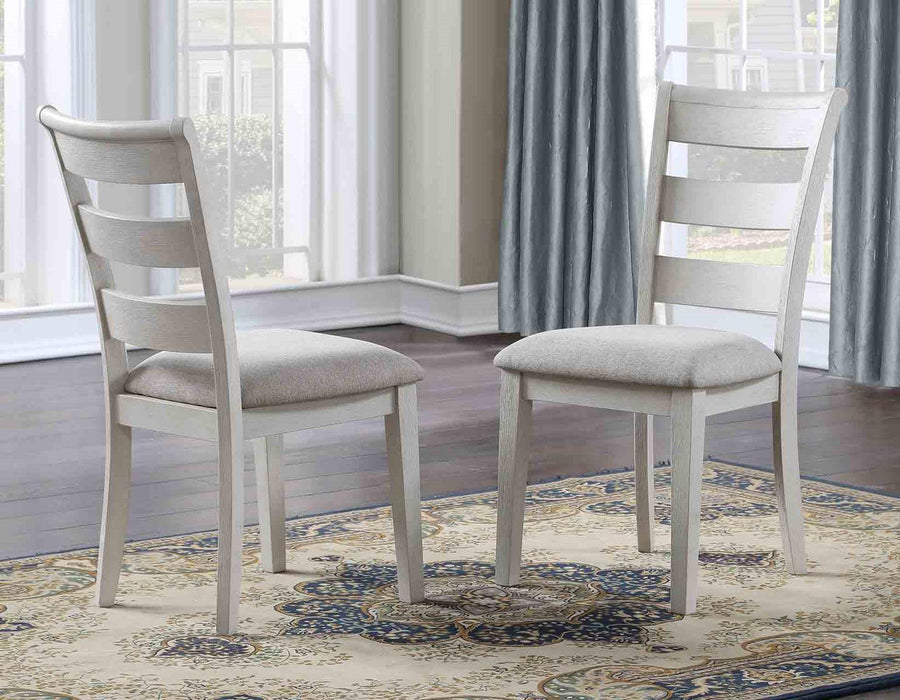 Steve Silver Pendleton Side Chair in Ivory (Set of 2) - Furniture Max (Falls Church,VA) *