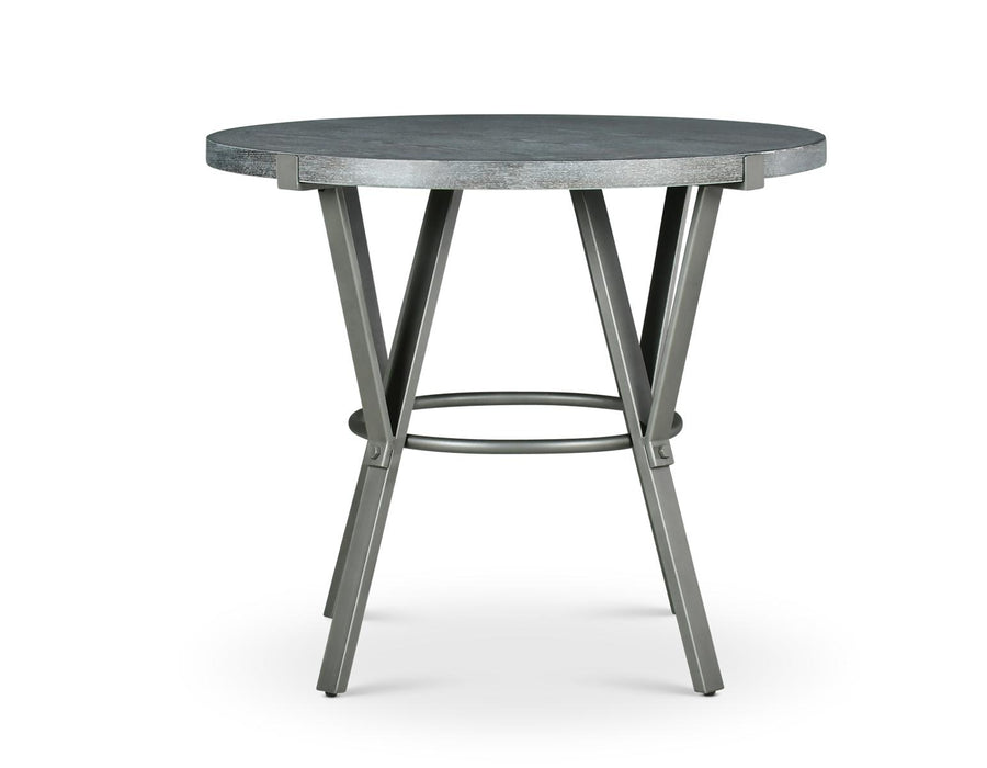 Steve Silver Portland Round Counter Table in Gray - Furniture Max (Falls Church,VA) *