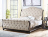 Steve Silver Rhapsody King Sleigh Bed in Molasses - Furniture Max (Falls Church,VA) *