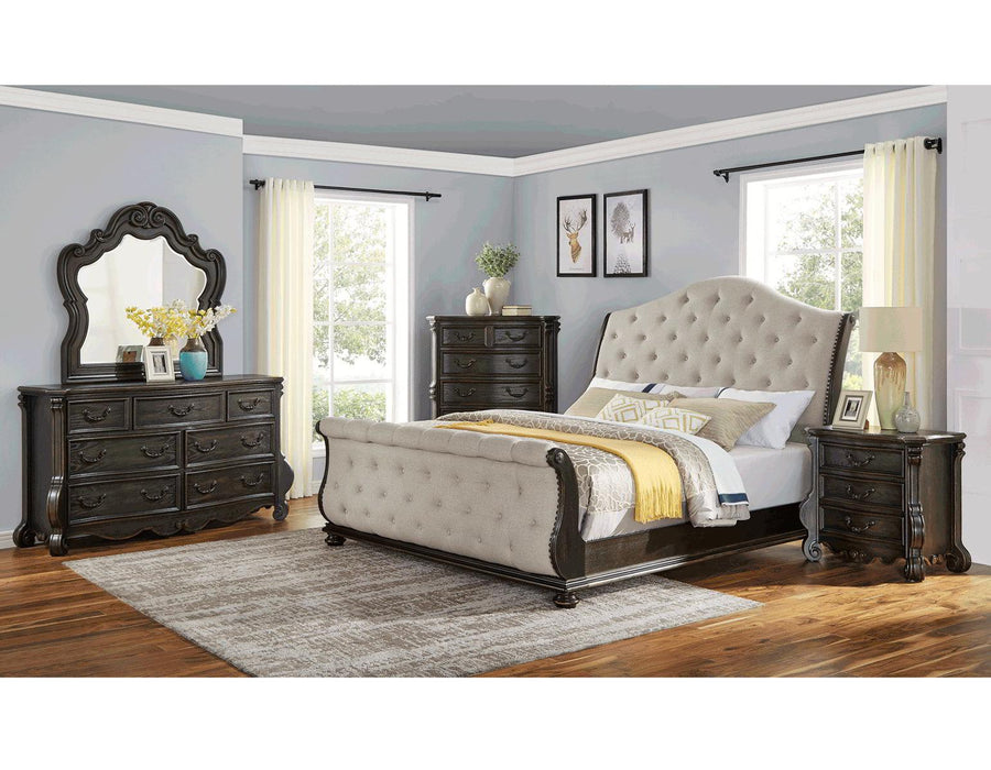 Steve Silver Rhapsody Mirror in Molasses - Furniture Max (Falls Church,VA) *