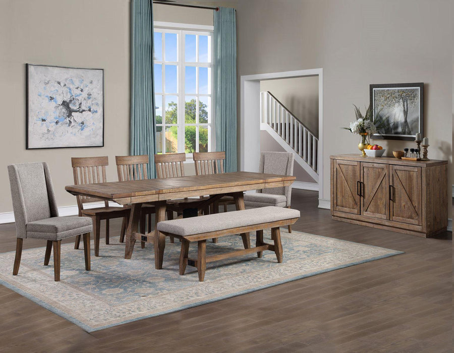 Steve Silver Riverdale Upholstered Chair in Driftwood (Set of 2) - Furniture Max (Falls Church,VA) *