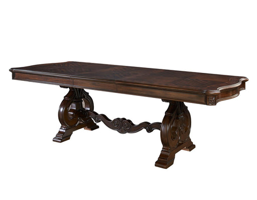 Steve Silver Royale Dining Table in Brown Pecan - Furniture Max (Falls Church,VA) *
