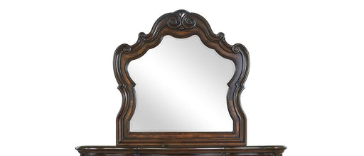 Steve Silver Royale Mirror in Brown Cherry - Furniture Max (Falls Church,VA) *