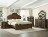 Steve Silver Royale Queen Panel Bed in Brown Cherry - Furniture Max (Falls Church,VA) *