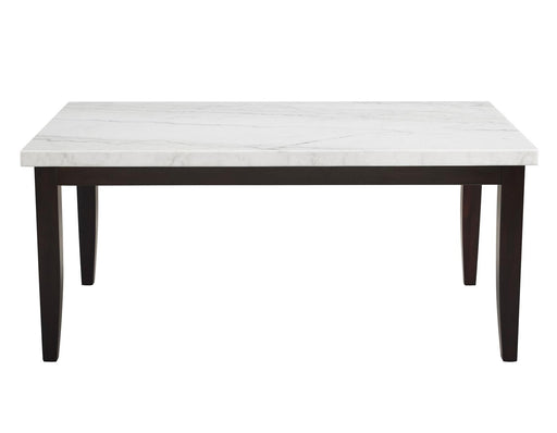 Steve Silver Sterling Faux Marble Dining Table in Cordovan Dark Cherry - Furniture Max (Falls Church,VA) *
