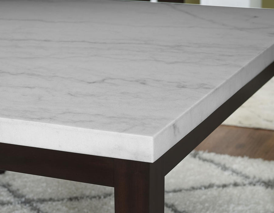 Steve Silver Sterling Faux Marble Dining Table in Cordovan Dark Cherry - Furniture Max (Falls Church,VA) *