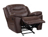 Steve Silver Stetson Manual Glider Recliner in Merlot - Furniture Max (Falls Church,VA) *