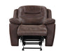 Steve Silver Stetson Manual Glider Recliner in Merlot - Furniture Max (Falls Church,VA) *