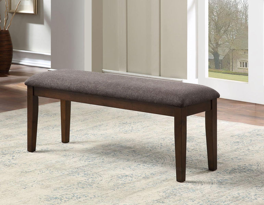 Steve Silver Stratford Bench in Walnut - Furniture Max (Falls Church,VA) *