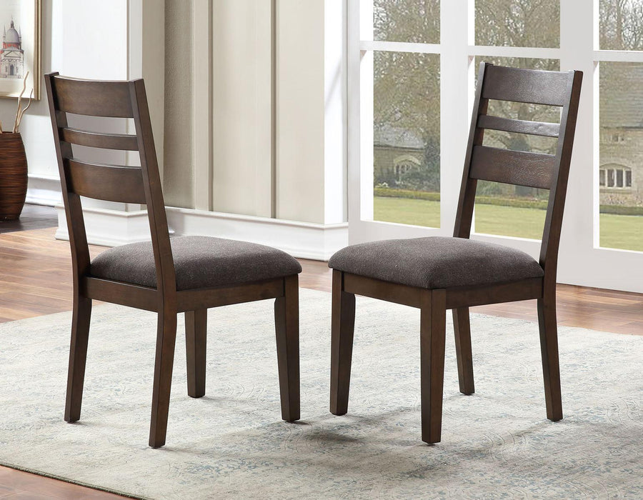 Steve Silver Stratford Side Chair in Walnut  (Set of 2) - Furniture Max (Falls Church,VA) *