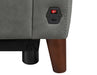 Steve Silver Trento Dual Power Leather Reclining Chair in Charcoal - Furniture Max (Falls Church,VA) *