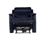 Steve Silver Valencia Dual Power Leatherette Recliner in Ocean Blue - Furniture Max (Falls Church,VA) *