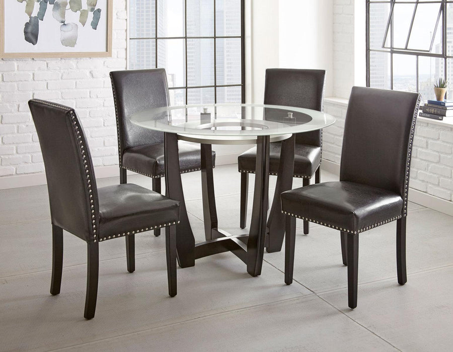 Steve Silver Verano Side Chair in Black (Set of 2) - Furniture Max (Falls Church,VA) *