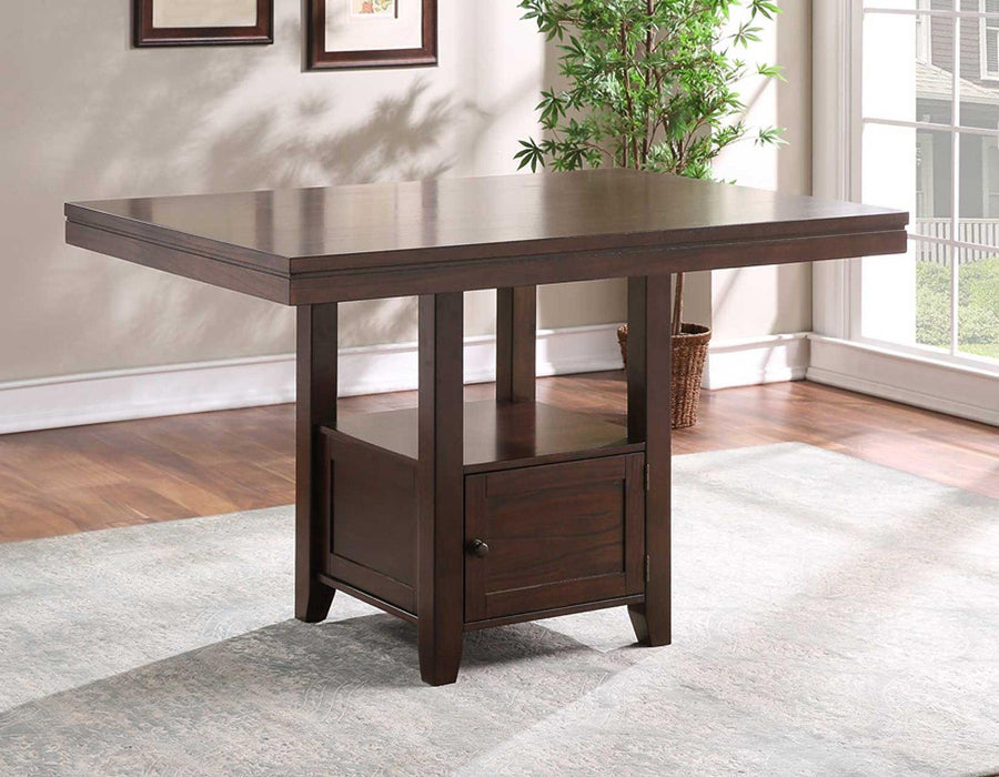 Steve Silver Yorktown Storage Counter Table in Espresso - Furniture Max (Falls Church,VA) *