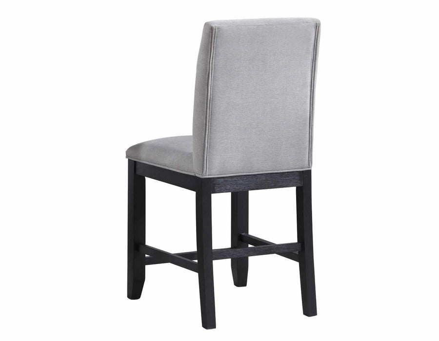 Steve Silver Yves Counter Chair in Rubbed Charcoal (Set of 2) - Furniture Max (Falls Church,VA) *