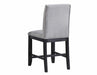 Steve Silver Yves Counter Chair in Rubbed Charcoal (Set of 2) - Furniture Max (Falls Church,VA) *