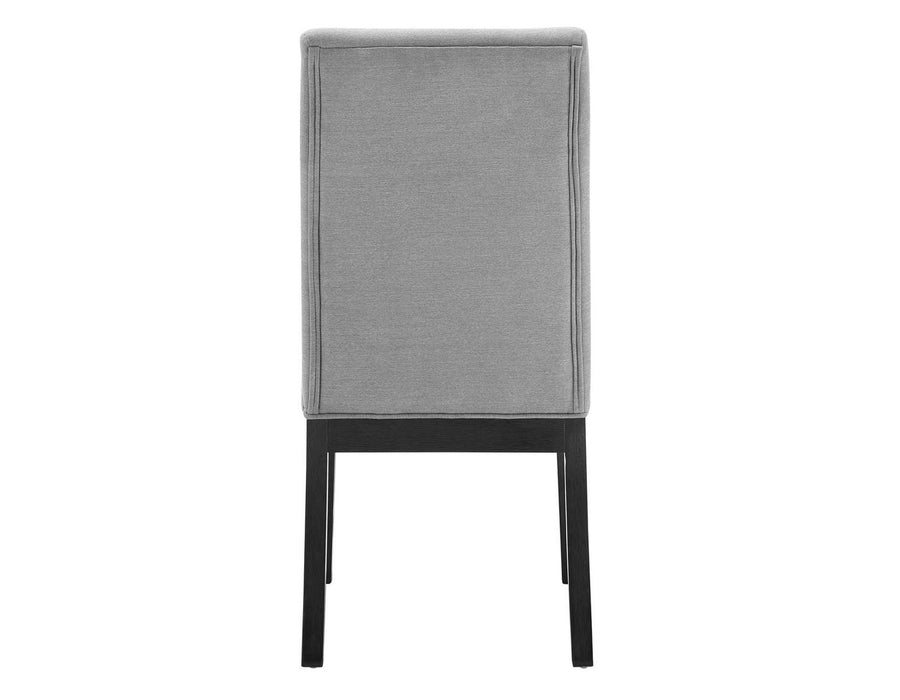 Steve Silver Yves Performance Side Chair in Rubbed Charcoal (Set of 2) - Furniture Max (Falls Church,VA) *