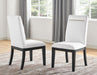 Steve Silver Yves Performance Side Chair in Rubbed Charcoal (Set of 2) - Furniture Max (Falls Church,VA) *