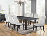 Steve Silver Yves Performance Side Chair in Rubbed Charcoal (Set of 2) - Furniture Max (Falls Church,VA) *