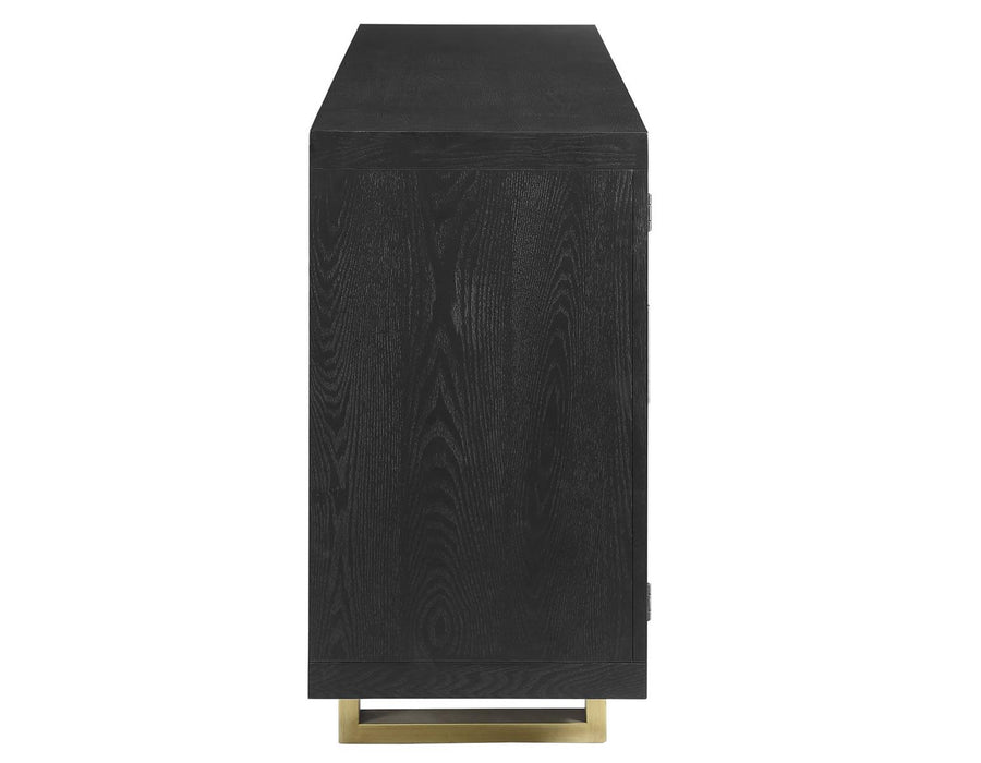 Steve Silver Yves Server in Rubbed Charcoal - Furniture Max (Falls Church,VA) *