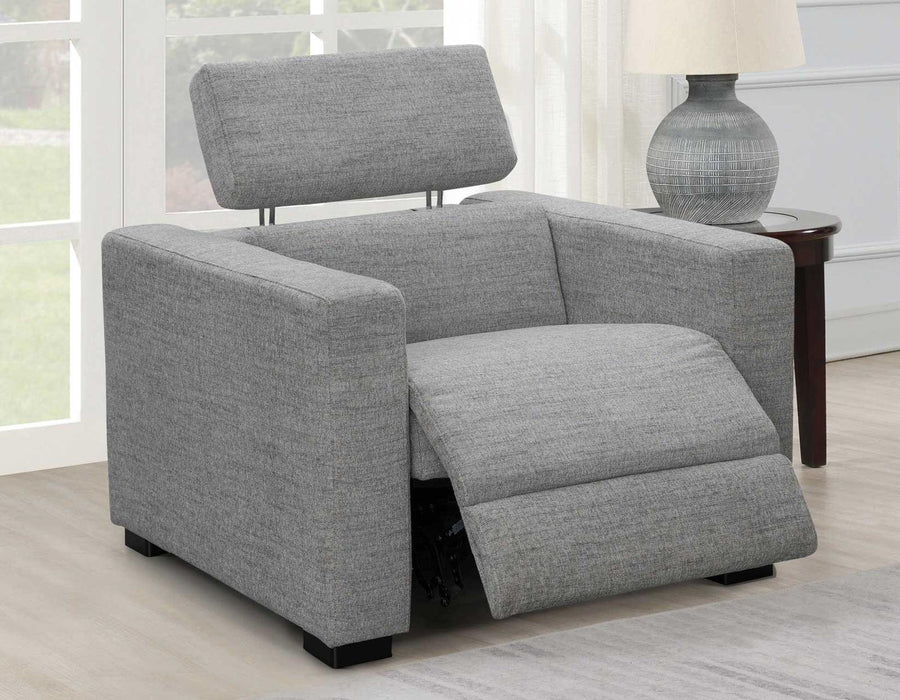 Steve Silver Zara Dual Power Recliner in Pumice - Furniture Max (Falls Church,VA) *
