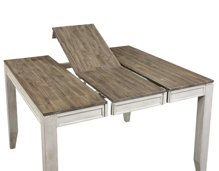 Steve Silver Abacus Butterfly Leaf Counter Table in Smoky Alabaster - Furniture Max (Falls Church,VA) *