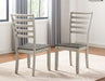 Steve Silver Abacus Side Chair in Smoky Alabaster (Set of 2) - Furniture Max (Falls Church,VA) *