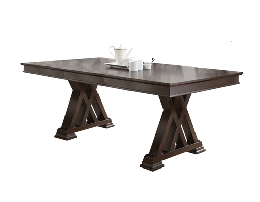 Steve Silver Adrian Dining Table in Espresso Cherry - Furniture Max (Falls Church,VA) *