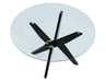 Steve Silver Amalie Round Dining Table in Black - Furniture Max (Falls Church,VA) *