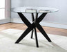 Steve Silver Amalie Round Dining Table in Black - Furniture Max (Falls Church,VA) *