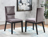 Steve Silver Amalie Side Chair in Black (Set of 2) - Furniture Max (Falls Church,VA) *